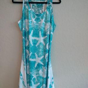 NEVER WORN racerback beach cover up
